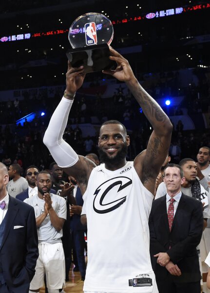 Lebron all deals star jersey 2018